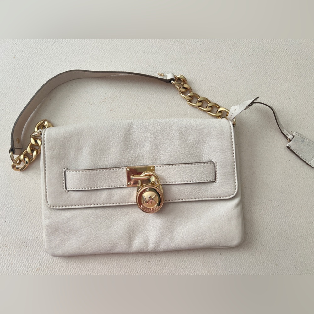Michael Kors leather shoulder bag